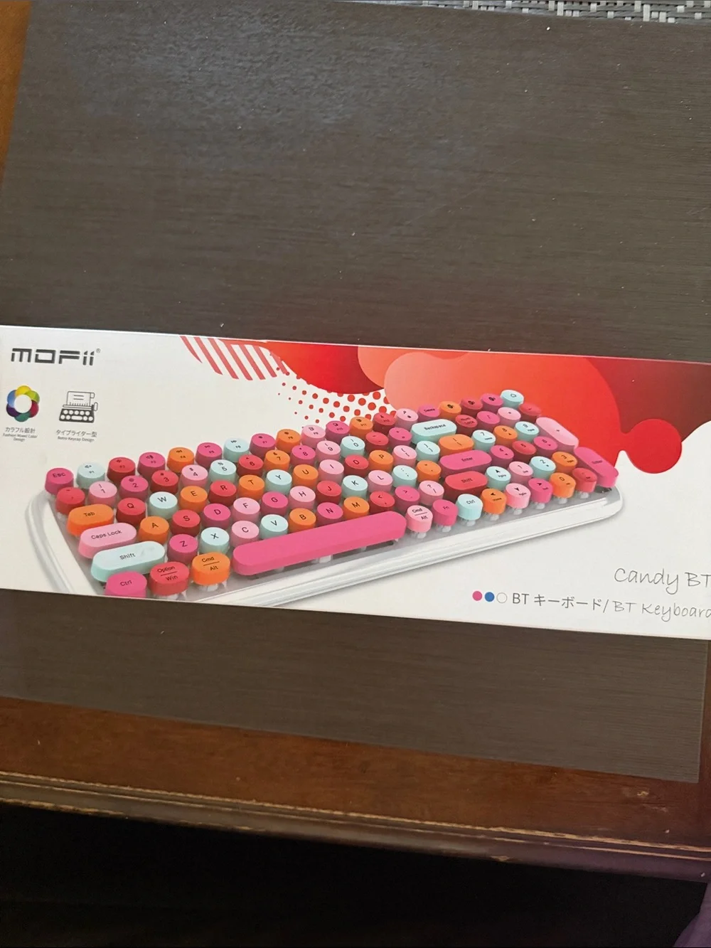 New Mofii Candy BT Colorful Round-Key Bluetooth Keyboard